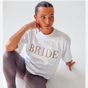Six Stories White 'Bride' T-Shirt
